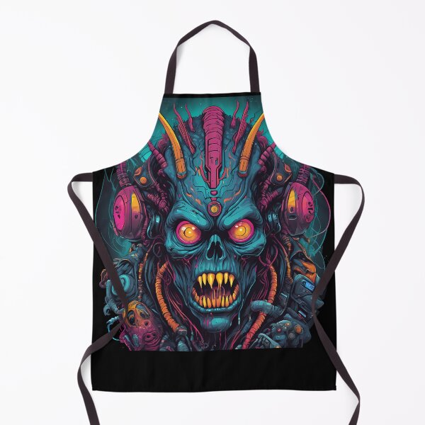 Item preview, Cyberpunk horror demon designed and sold by TaevasDesign.