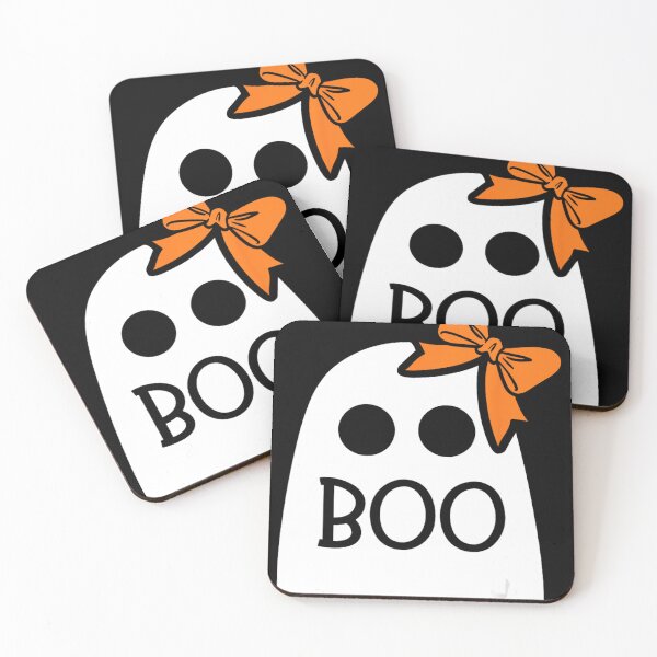 Item preview, Ghost with Bow Boo Funny Halloween Costume Toddler Girls Kid designed and sold by LeoasaTam.