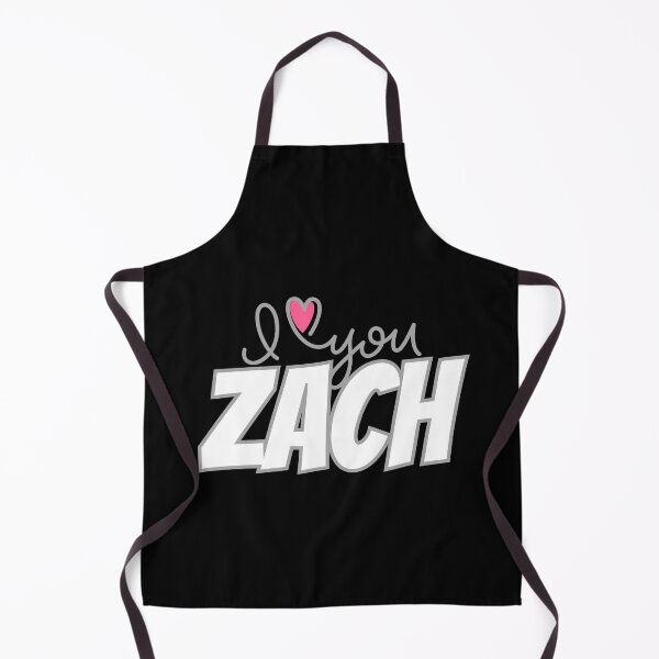 Item preview, I Love Zach Heart Zach Loves Zack designed and sold by BunBuntheDog-.