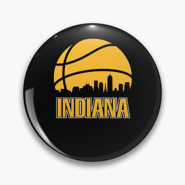 Item preview, Retro Pacers Basketball Indiana City Skyline designed and sold by jace-elent.