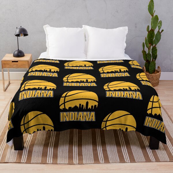 Item preview, Retro Pacers Basketball Indiana City Skyline designed and sold by jace-elent.
