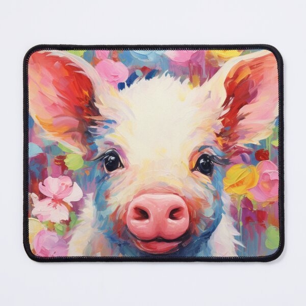 Item preview, Impressionism piggy designed and sold by patternshoprad.