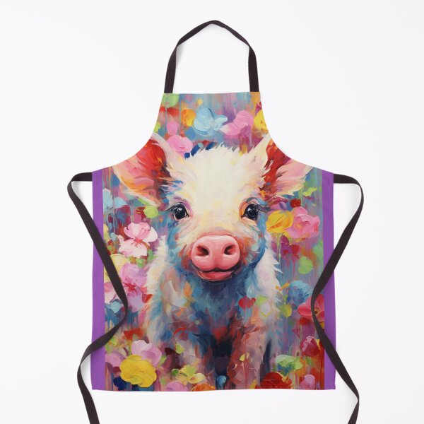 Item preview, Impressionism piggy designed and sold by patternshoprad.