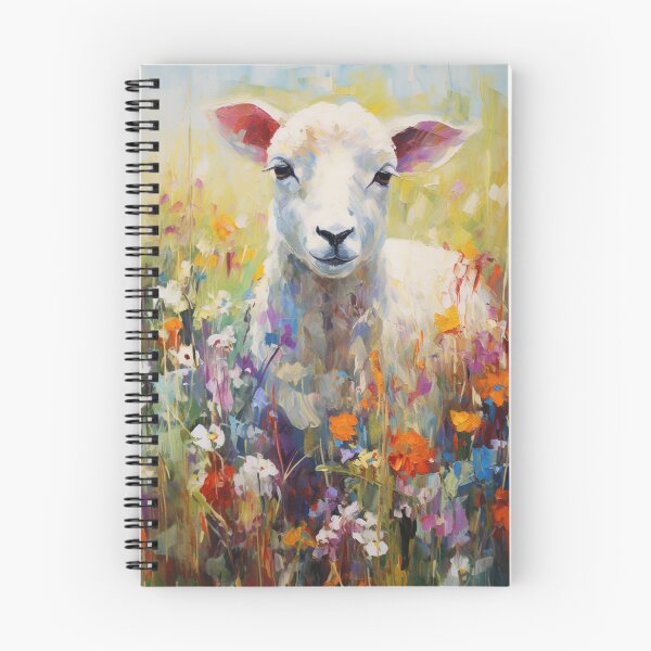 Item preview, Impressionism sheep designed and sold by patternshoprad.