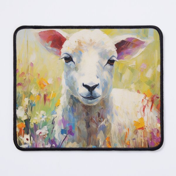 Item preview, Impressionism sheep designed and sold by patternshoprad.