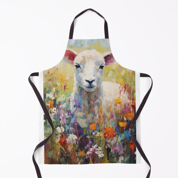 Item preview, Impressionism sheep designed and sold by patternshoprad.