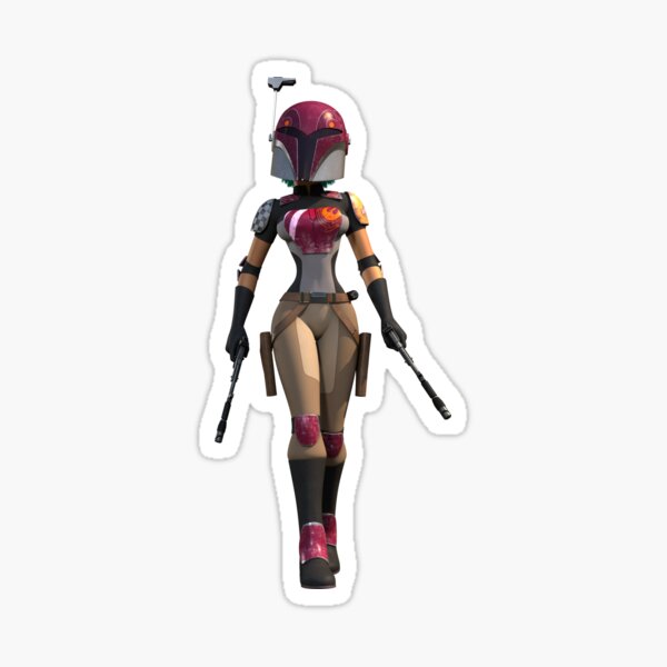 Vista previa del artículo con la obra «Sabine Wren», diseñado y vendido por Péter Kondás.