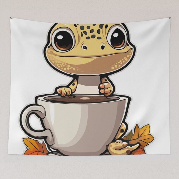 Item preview, Gecko Coffee designed and sold by Yukiiihana.
