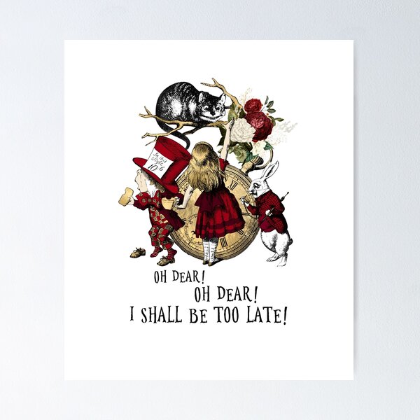 Alice in Wonderland Gifts #102 Red Series - Birthday Gifts Best Friend,  Sister, Graphic Tee, Christmas Gift for Her, Teacher's Day Appreciation  Art Board Print for Sale by AcesInfinity