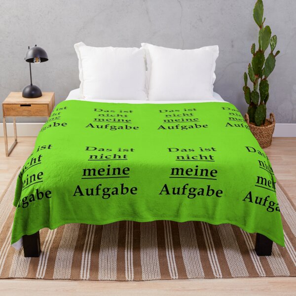Artikelvorschau, Art by Mike Das ist nicht meine Aufgabe lustiger Spruch auf T-Shirt für die Arbeit entworfen und verkauft von allartbymike.
