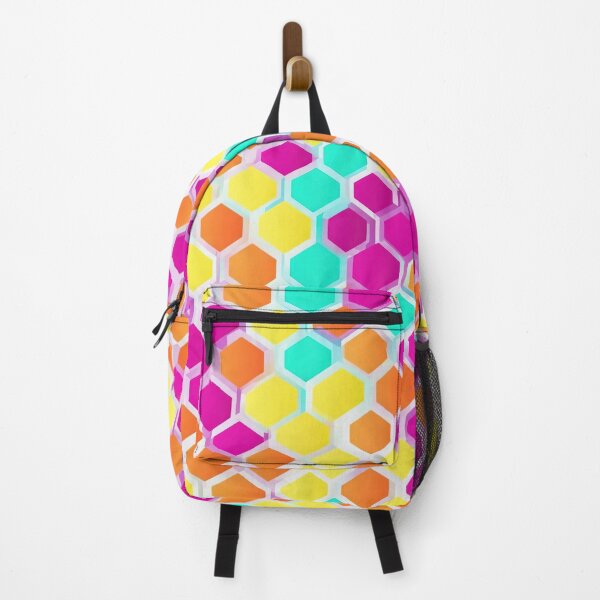 Item preview, Colorful and abstract honeycomb pattern designed and sold by CoolPixels.