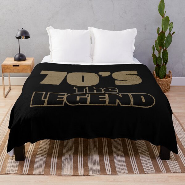 Item preview, 70s the legend Funny 70th happy Birthday Quote vintage retro designed and sold by TNwandesignart.