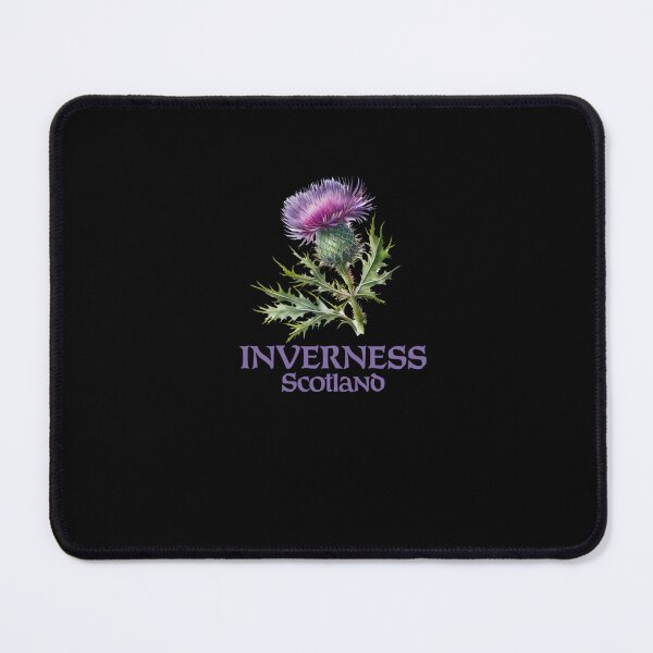 Item preview, Inverness Scotland Watercolor Thistle designed and sold by MissRasheedHam.