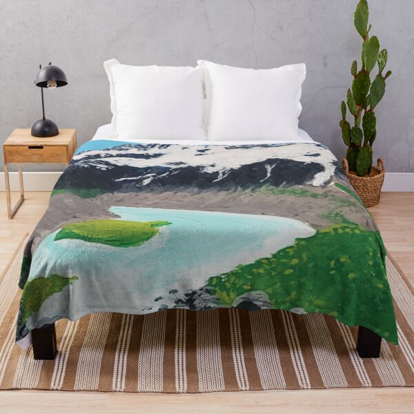 Item preview, Mountain Stream Painting designed and sold by KayleeRoseArt.