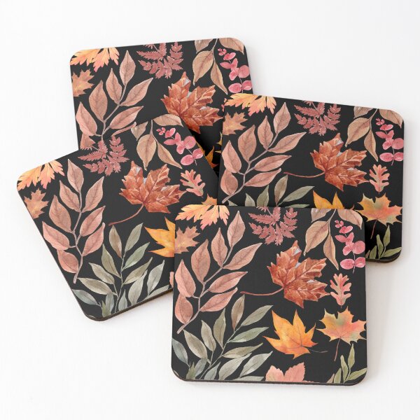Item preview, Autumn Painted Leaves designed and sold by ArtofAddison.