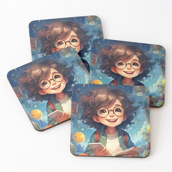 Item preview, Balloons and books: girls in a bizarre world designed and sold by ArrangedDesigns.
