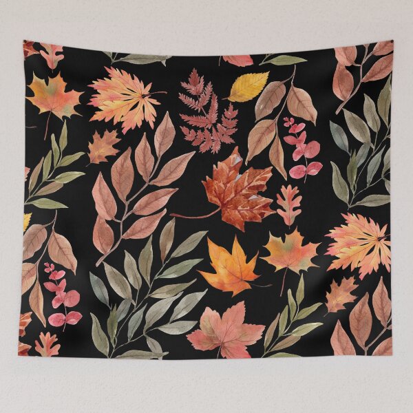 Item preview, Autumn Painted Leaves designed and sold by ArtofAddison.