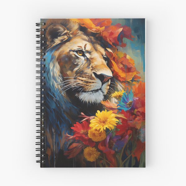 Item preview, Impressionism lion designed and sold by patternshoprad.