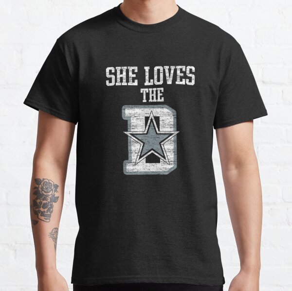 She Loves The D Dallas Gift Shirt - Wenigos