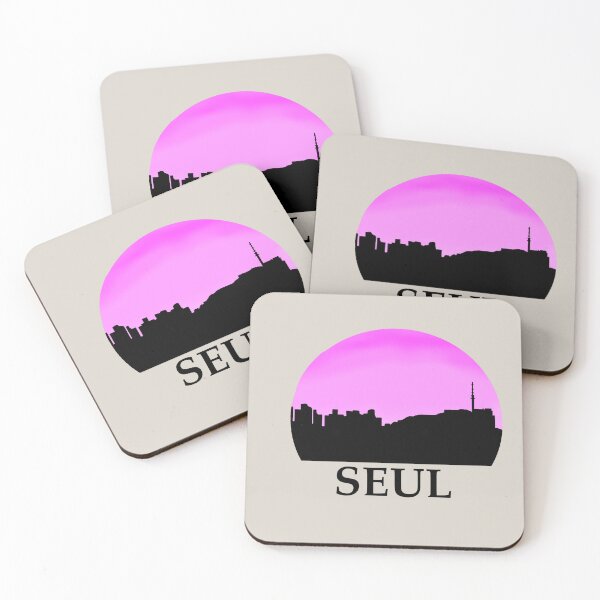 Item preview, The cities of world - Seul designed and sold by RaczekForArt.