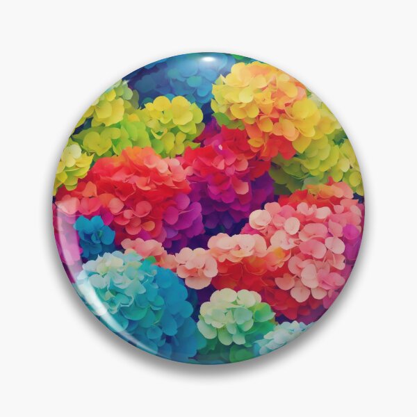Item preview, Multicolor Hydrangea flower designed and sold by CoolPixels.