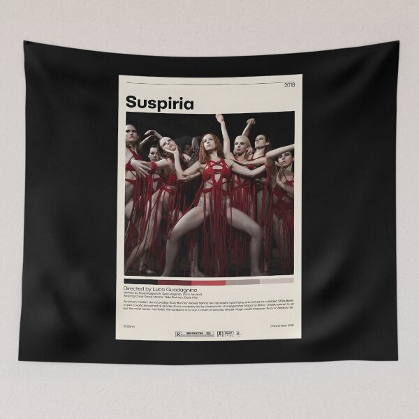 Item preview, Suspiria  Luca Guadagnino Minimalist Movie , Vintage Retro , Custom , Wall Art  (1) designed and sold by AbramArtChic.
