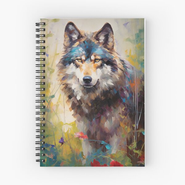 Item preview, Impressionism wolf designed and sold by patternshoprad.