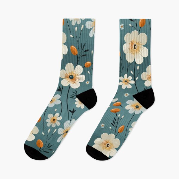 Artikelvorschau, Einfache minimalistische Blumen, Vintage-Blumen - Blumenmuster entworfen und verkauft von Just-Flowers.