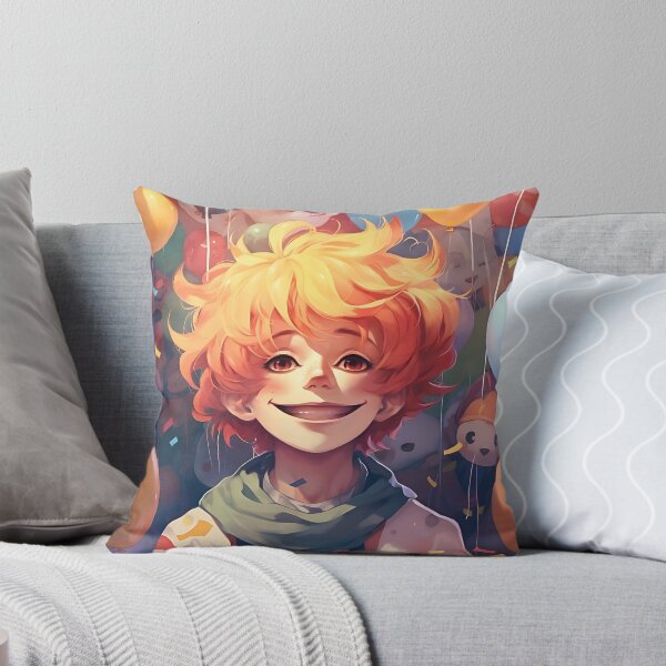 Item preview, Fooling Around: Red-haired boy surrounded by balloons designed and sold by ArrangedDesigns.