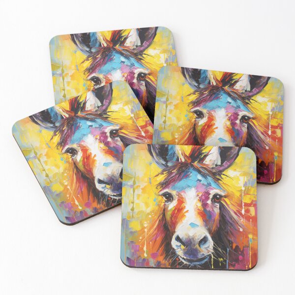 Item preview, Impressionism donkey style designed and sold by patternshoprad.