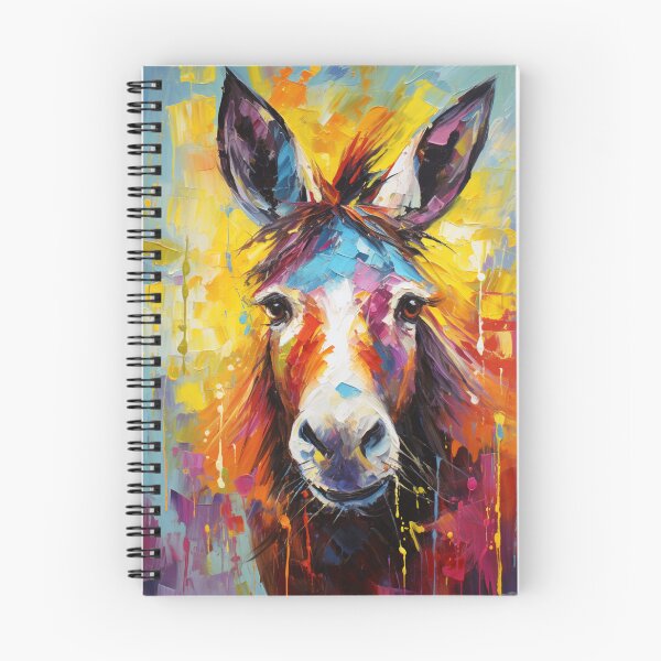 Item preview, Impressionism donkey style designed and sold by patternshoprad.
