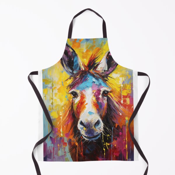 Item preview, Impressionism donkey style designed and sold by patternshoprad.