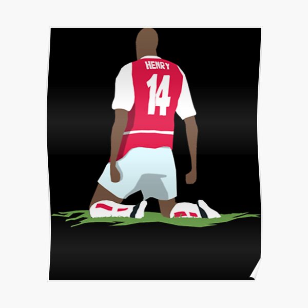 : freebrand Football Sports Poster Soccer Star Thierry Henry  Poster Decorative Painting Canvas Wall Art Living Room Posters Bedroom  Kitchen Decor Painting 20x30inch(50x75cm): Posters & Prints