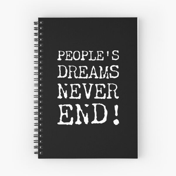 Item preview, ONE PIECE !! - People's dreams never end. Marshall D Teach quote White on Black designed and sold by happy-capy.