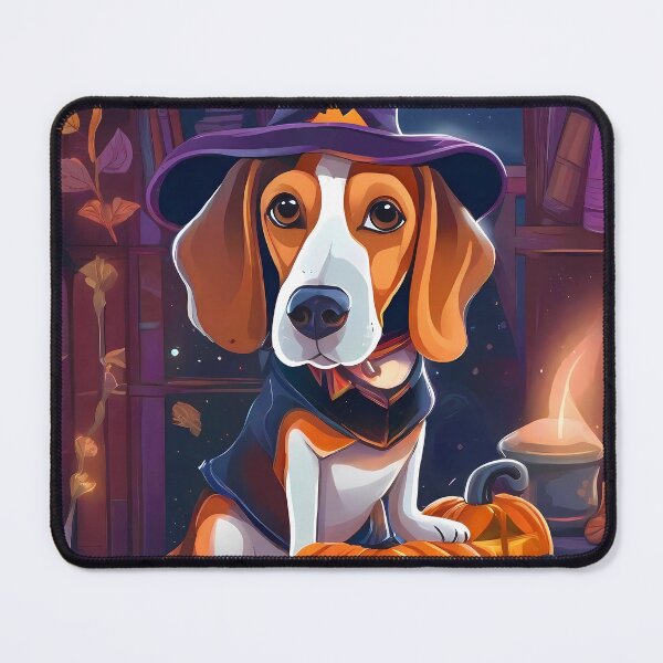 Item preview, Beagle Whimsical Halloween Style designed and sold by purrfect pattern.