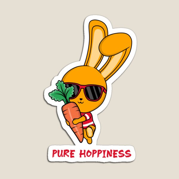 Item preview, Bunny - Pure Hoppiness designed and sold by SilverLine Studio.