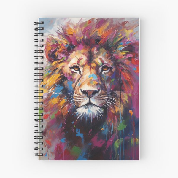 Item preview, Impressionism lion designed and sold by patternshoprad.