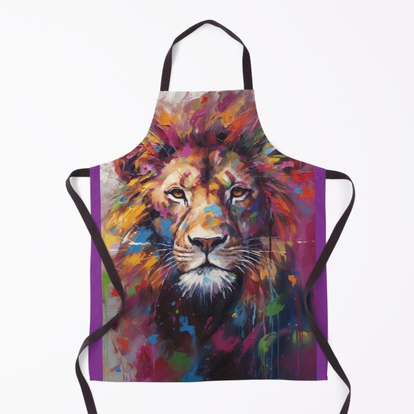 Item preview, Impressionism lion designed and sold by patternshoprad.