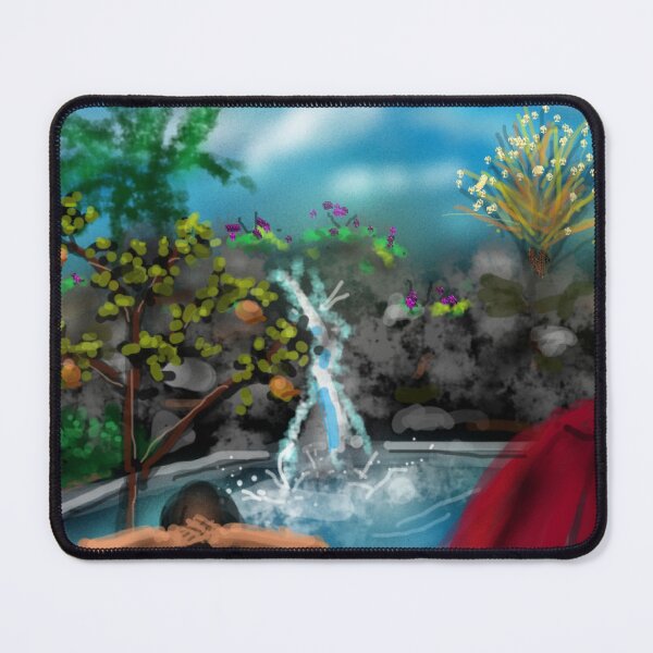 Item preview, Backyard Pond designed and sold by Fasteddysworld.