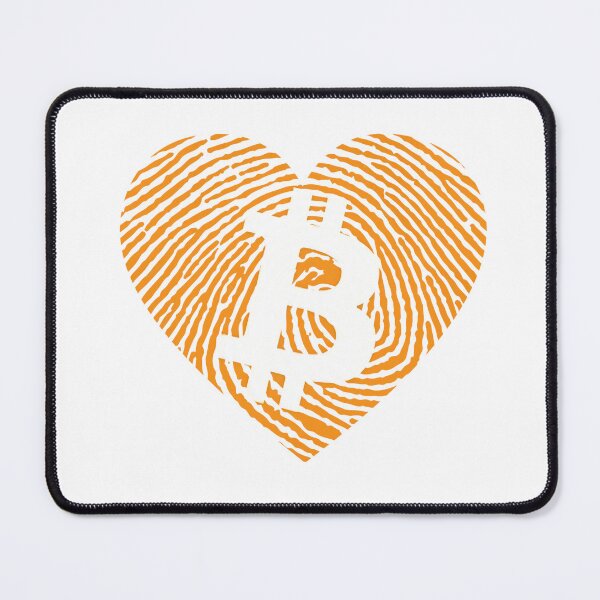 Item preview, Bitcoin heart as a fingerprint designed and sold by letters04.