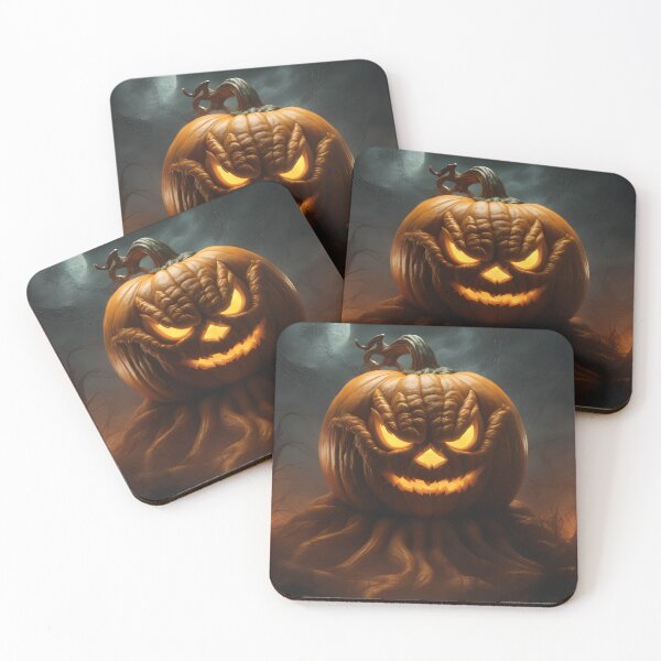Item preview, Creepy pumpkin carving designed and sold by Maths-4-Nerds.