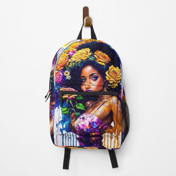 Item preview, Peinado afro flores designed and sold by m-y-A-I-A-R-T-.