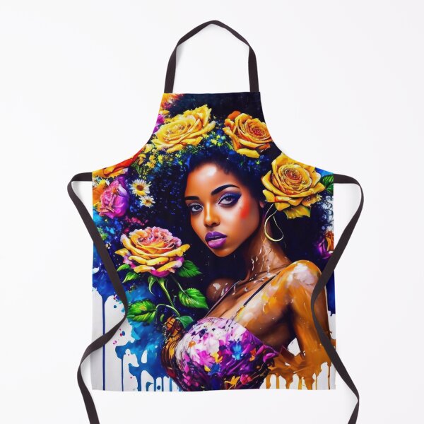 Item preview, Flowers afro hairstyle designed and sold by M-Y-A-R-T-.