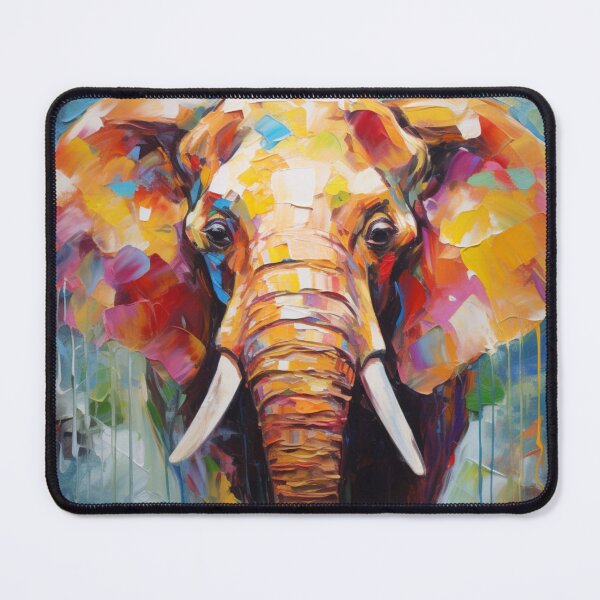 Item preview, impressionism elephant  designed and sold by patternshoprad.