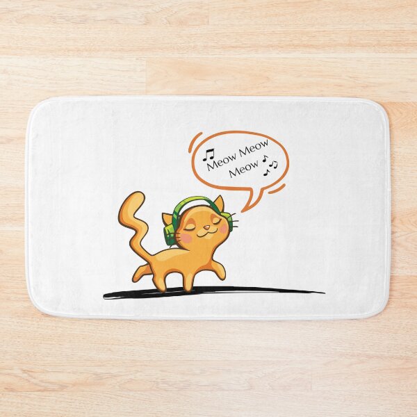 Item preview, Musical Cartoon Cat  designed and sold by CypisDesign.