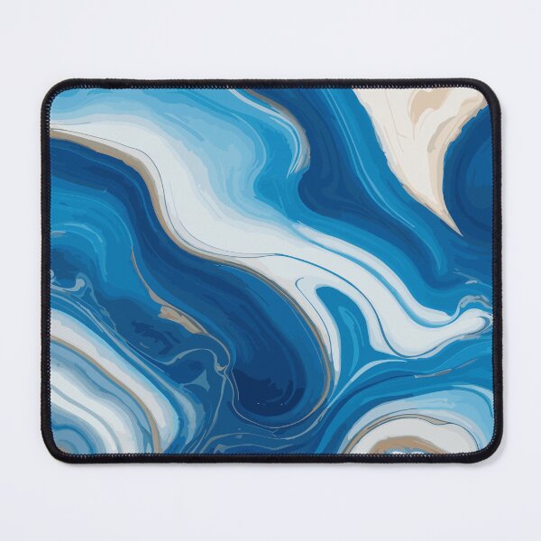 Item preview, Blue Bahia Marble  designed and sold by AFJ-Creative.
