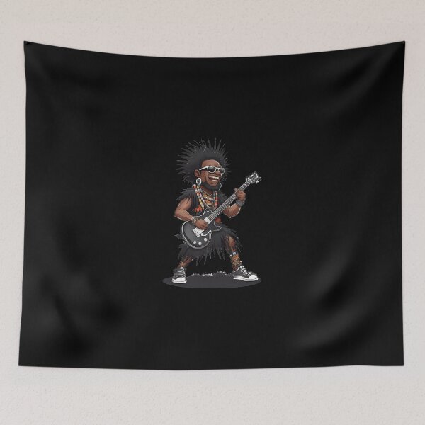Item preview, Guitar Heroes - African Tribal Chief II designed and sold by DevemDavam.
