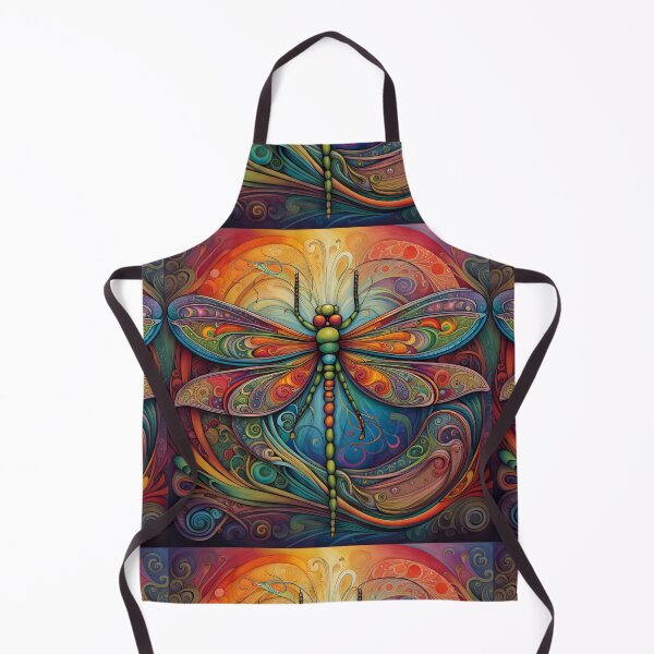 Artikelvorschau, Libellen-Jugendstil-Gemälde entworfen und verkauft von druidwolfart.