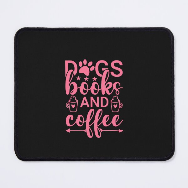 Item preview, Dogs, Books, and Coffee texts designed and sold by coolteesok.