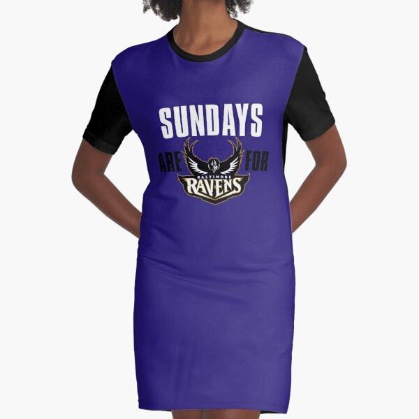 ThatXpression Baltimore Themed Superfan Ravens Dress